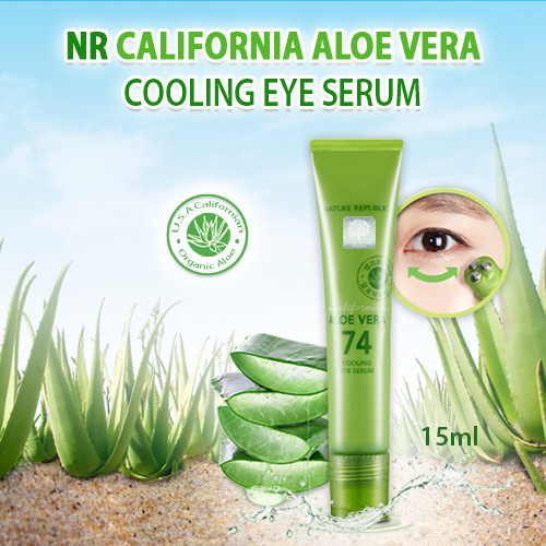 California Aloe Vera 74 Cooling Eye Serum Beauty Diary 6721